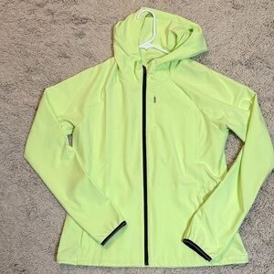 Athleta Bright Lime Dash Jacket